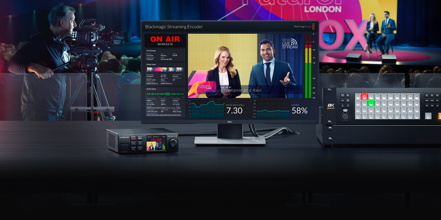 Blackmagic Streaming Processors