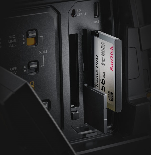 Dual Media Slots for Non-Stop Recording